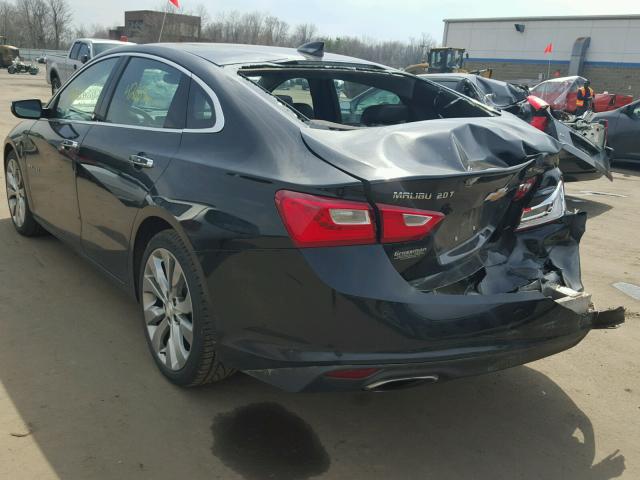 1G1ZH5SX5GF236943 - 2016 CHEVROLET MALIBU PRE 黑色 照片 3