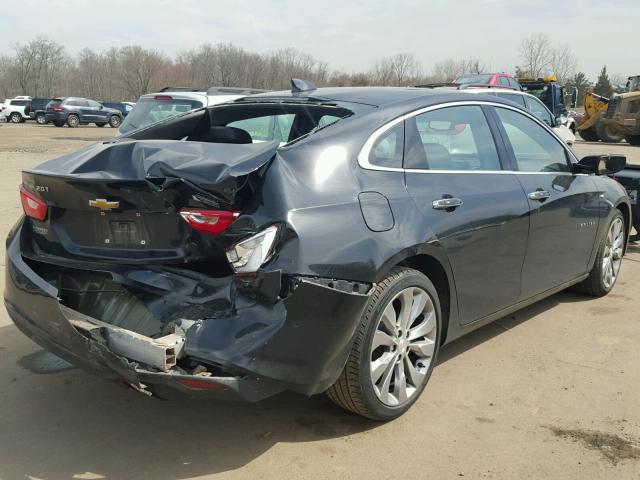 1G1ZH5SX5GF236943 - 2016 CHEVROLET MALIBU PRE 黑色 照片 4