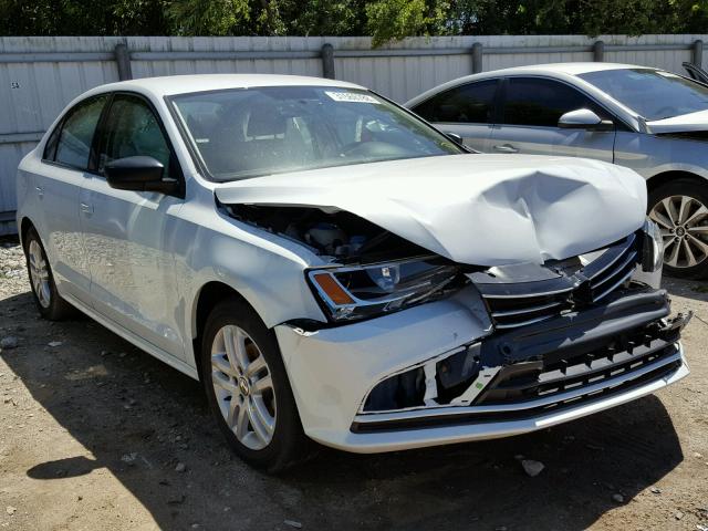 3VW2K7AJ1FM224108 - 2015 VOLKSWAGEN JETTA BASE Սպիտակ լուսանկար 1