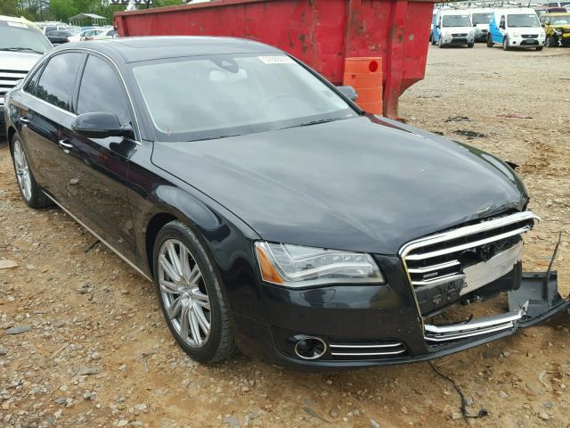 WAURVAFDXBN005413 - 2011 AUDI A8 L QUATT BLACK photo 1