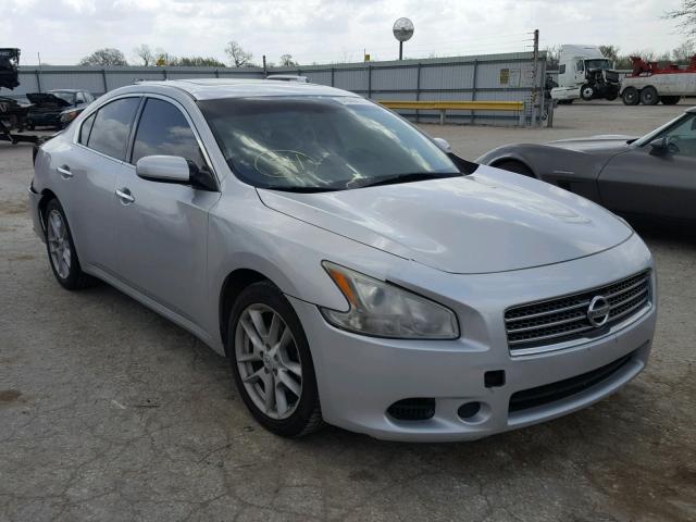 1N4AA5AP2BC821358 - 2011 NISSAN MAXIMA S SILVER photo 1