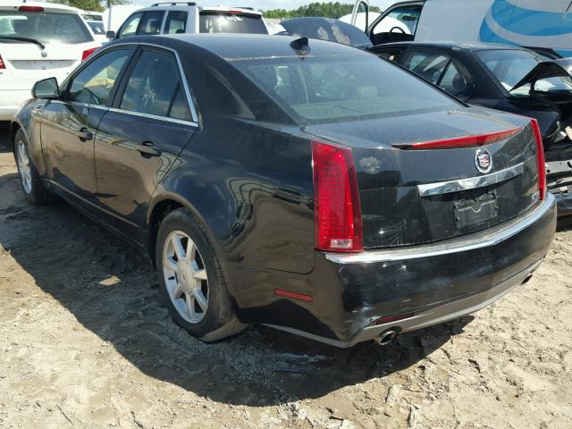 1G6DF577190144382 - 2009 CADILLAC CTS BLACK photo 3