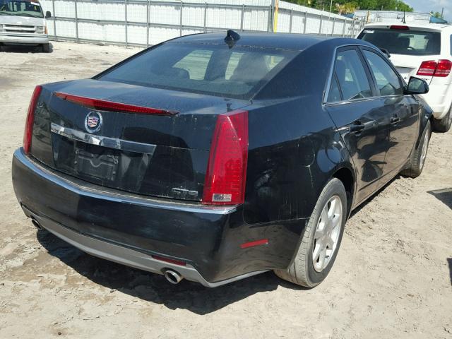 1G6DF577190144382 - 2009 CADILLAC CTS BLACK photo 4