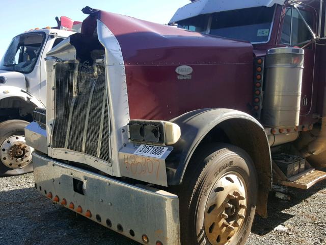 1XP5DB9X5XD485307 - 1999 PETERBILT 379 BURGUNDY photo 9