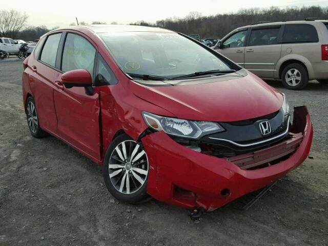 3HGGK5G8XFM764897 - 2015 HONDA FIT EX RED photo 1