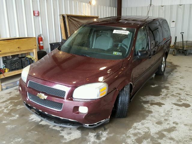 1GNDV23128D203745 - 2008 CHEVROLET UPLANDER L 栗色 照片 2