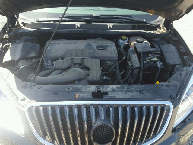 1G4PP5SKXF4200354 - 2015 BUICK VERANO GRAY photo 7