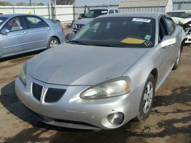 2G2WP552761259356 - 2006 PONTIAC GRAND PRIX SILVER photo 2