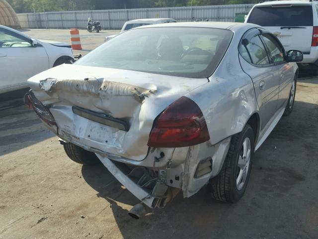 2G2WP552761259356 - 2006 PONTIAC GRAND PRIX SILVER photo 4