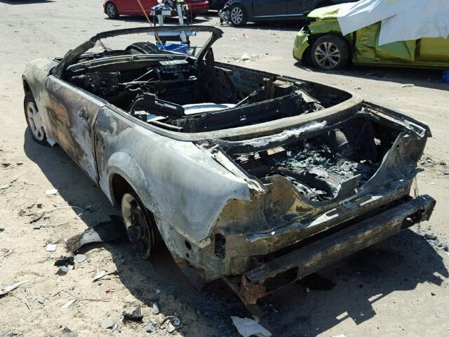 1FAFP4448YF155842 - 2000 FORD MUSTANG BURN photo 3