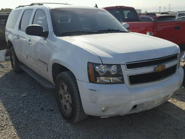 1GNFC26059R267736 - 2009 CHEVROLET SUBURBAN C WHITE photo 1