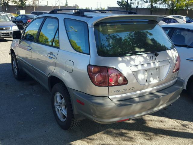 JT6HF10U5Y0161604 - 2000 LEXUS RX 300 GOLD photo 3