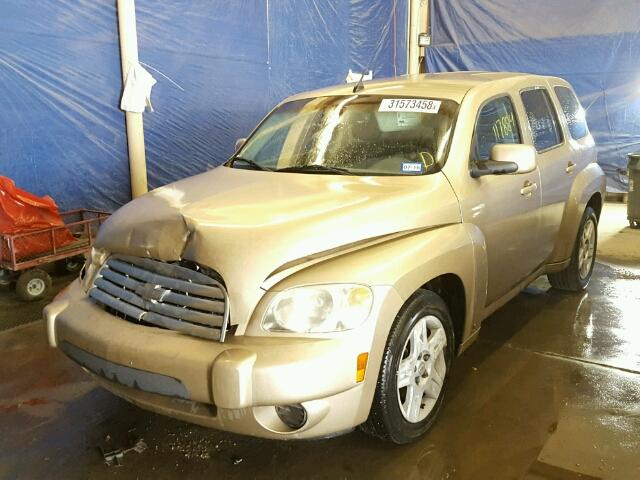 3GNDA23D08S522986 - 2008 CHEVROLET HHR LT GOLD photo 2