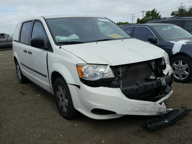 2C4JDGAG9CR279844 - 2012 DODGE RAM VAN WHITE photo 1