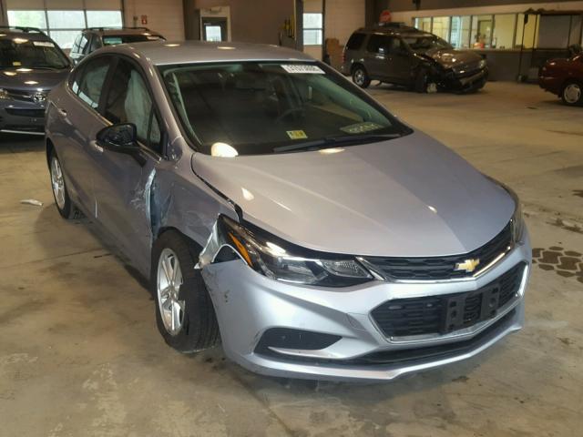 1G1BE5SM1H7179345 - 2017 CHEVROLET CRUZE LT SILVER photo 1