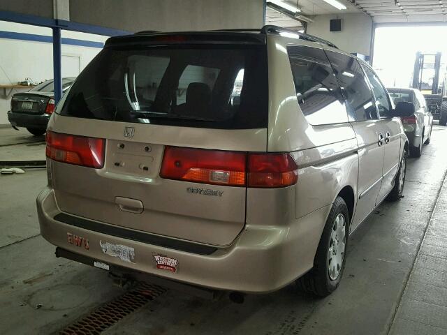 2HKRL18531H564685 - 2001 HONDA ODYSSEY LX BROWN photo 4