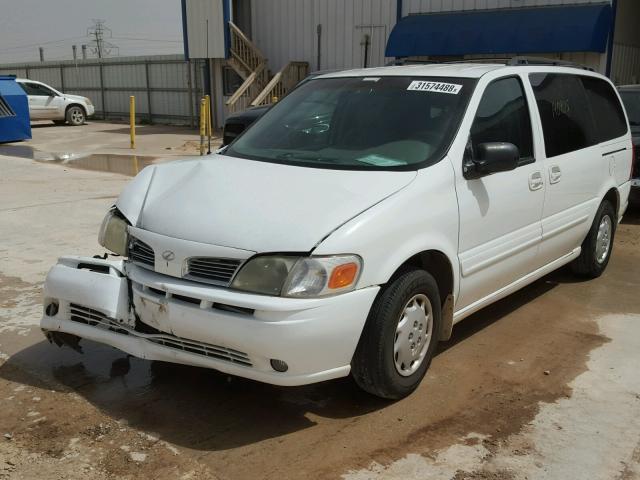 1GHDX23E82D129870 - 2002 OLDSMOBILE SILHOUETTE WHITE photo 2