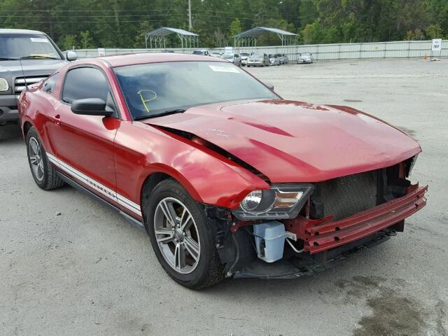 1ZVBP8AM8C5226926 - 2012 FORD MUSTANG RED photo 1