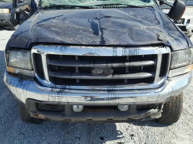 1FTSX31P24EA39960 - 2004 FORD F350 SRW S BLUE photo 7