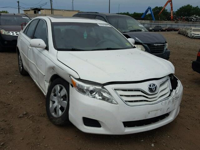 4T1BF3EK6AU545757 - 2010 TOYOTA CAMRY BASE WHITE photo 1