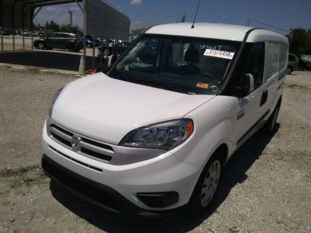 ZFBERFBT4F6A76418 - 2015 RAM PROMASTER WHITE photo 2