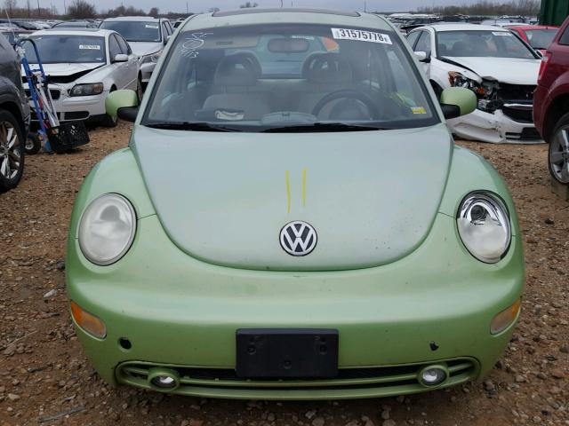 3VWCB21C31M443721 - 2001 VOLKSWAGEN NEW BEETLE GREEN photo 7