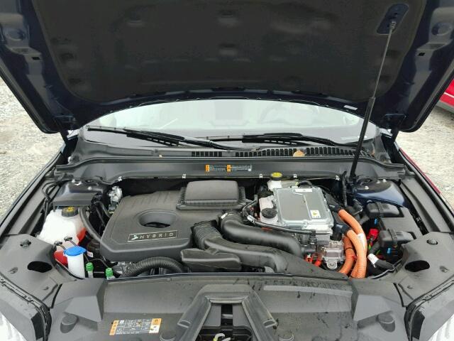 3LN6L5KU8HR629799 - 2017 LINCOLN MKZ ლურჯი ფოტო 7