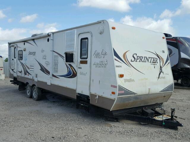 4YDT31027B1531847 - 2011 KEYSTONE SPRINTER WHITE photo 1