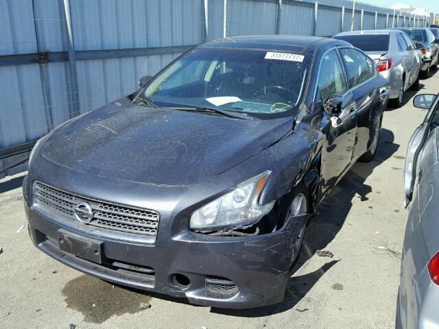 1N4AA5AP6BC810136 - 2011 NISSAN MAXIMA S GRAY photo 2