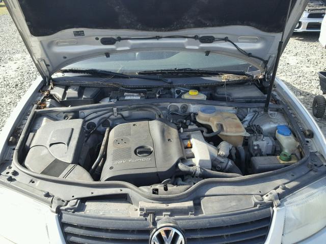 WVWMA23B0YP178761 - 2000 VOLKSWAGEN PASSAT GLS SILVER photo 7