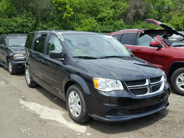 2C4RDGBG6FR593960 - 2015 DODGE GRAND CARA BLACK photo 1