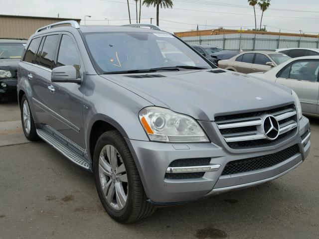 4JGBF2FEXCA797874 - 2012 MERCEDES-BENZ GL 350 BLU SILVER photo 1