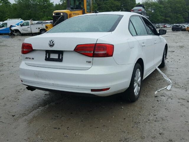 3VWD17AJ2FM344544 - 2015 VOLKSWAGEN JETTA SE Ağ foto 4