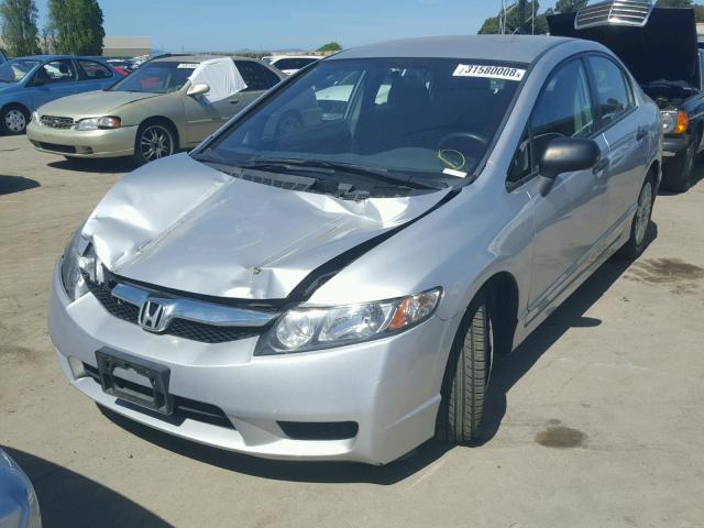 2HGFA1F34BH532639 - 2011 HONDA CIVIC VP SILVER photo 2