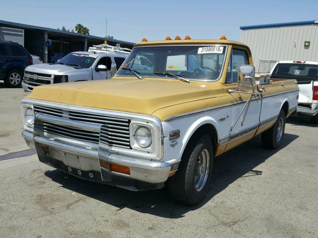 CCE242Z134042 - 1972 CHEVROLET PICK UP TWO TONE photo 2
