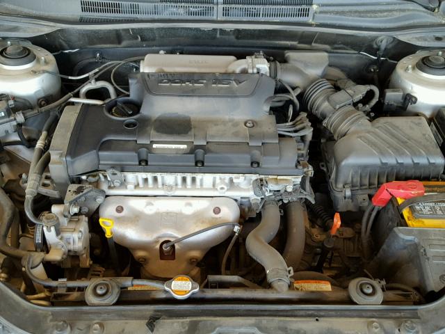 KNAFE121585559059 - 2008 KIA SPECTRA EX SILVER photo 7