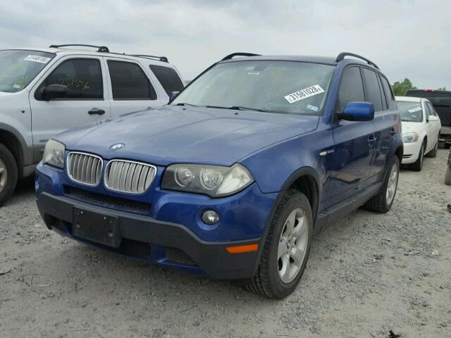 WBXPC93457WF09457 - 2007 BMW X3 3.0SI BLUE photo 2