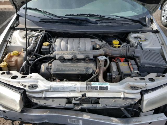 1B3EJ56H0YN230683 - 2000 DODGE STRATUS ES SILVER photo 7