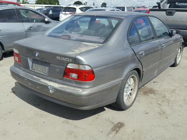 WBADT63432CH93483 - 2002 BMW 530 I AUTO GRAY photo 4