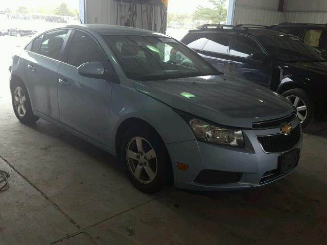 1G1PF5SC0C7281075 - 2012 CHEVROLET CRUZE LT BLUE photo 1