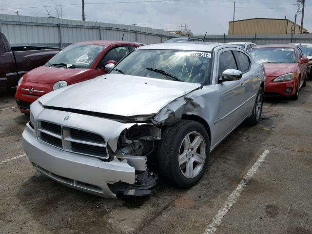 2B3KA53H78H174998 - 2008 DODGE CHARGER R/ GRAY photo 2