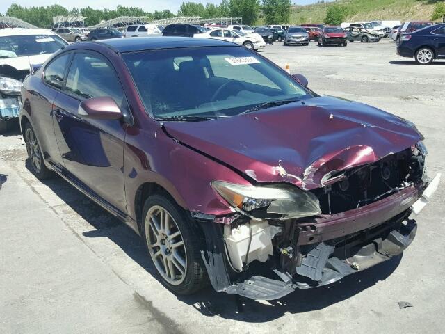 JTKDE167750024437 - 2005 TOYOTA SCION TC 紫色 照片 1