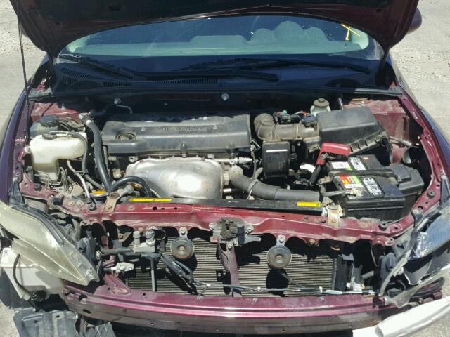 JTKDE167750024437 - 2005 TOYOTA SCION TC 紫色 照片 7