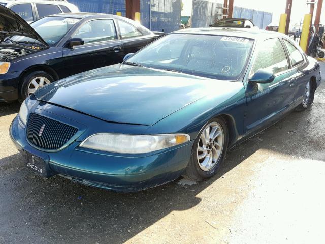 1LNLM92V7VY635879 - 1997 LINCOLN MARK VIII GREEN photo 2