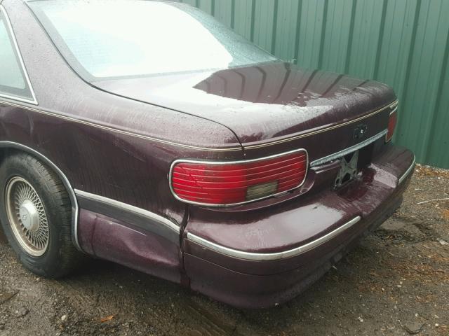 1G1BN52W0RR102232 - 1994 CHEVROLET CAPRICE CL MAROON photo 9