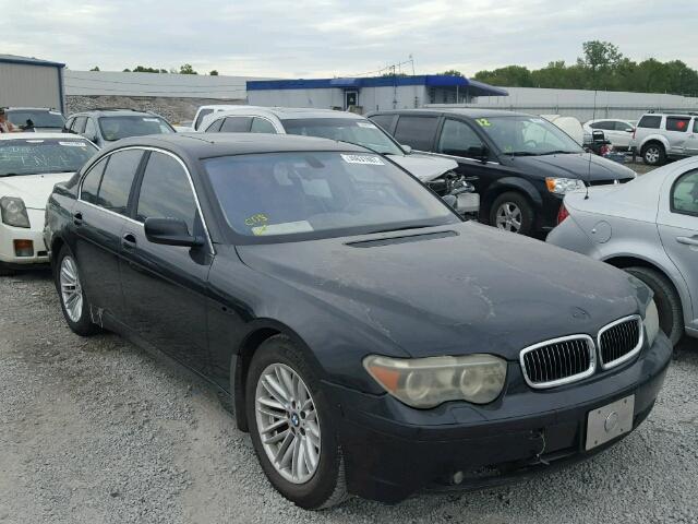 WBAGL63472DP51676 - 2002 BMW 745 I BLACK photo 1