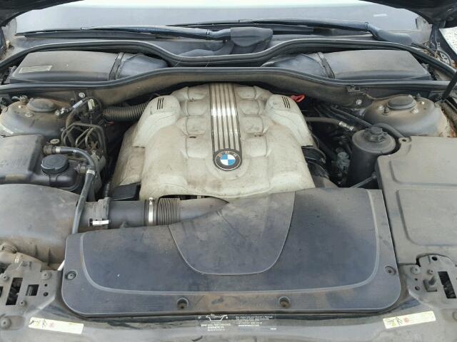 WBAGL63472DP51676 - 2002 BMW 745 I BLACK photo 7