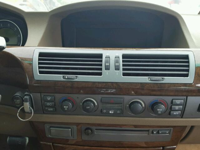 WBAGL63472DP51676 - 2002 BMW 745 I BLACK photo 9