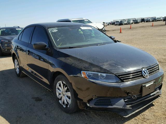 3VW2K7AJ5EM207200 - 2014 VOLKSWAGEN JETTA BASE 黑色 照片 1