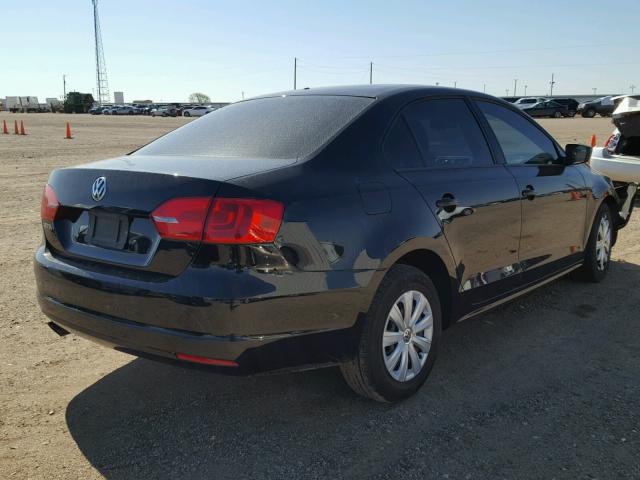 3VW2K7AJ5EM207200 - 2014 VOLKSWAGEN JETTA BASE 黑色 照片 4